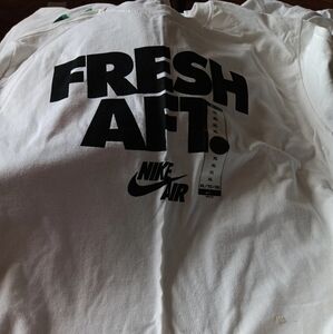 WHITE Nike Air "FRESH AF1" XL TSHIRT